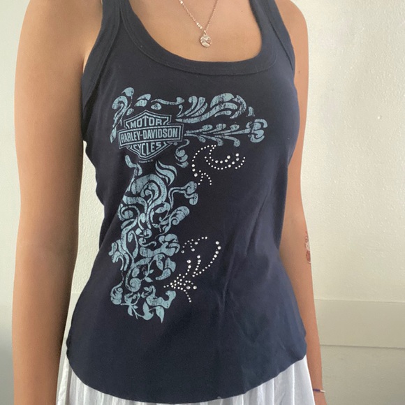 vintage Harley Davison tank top
